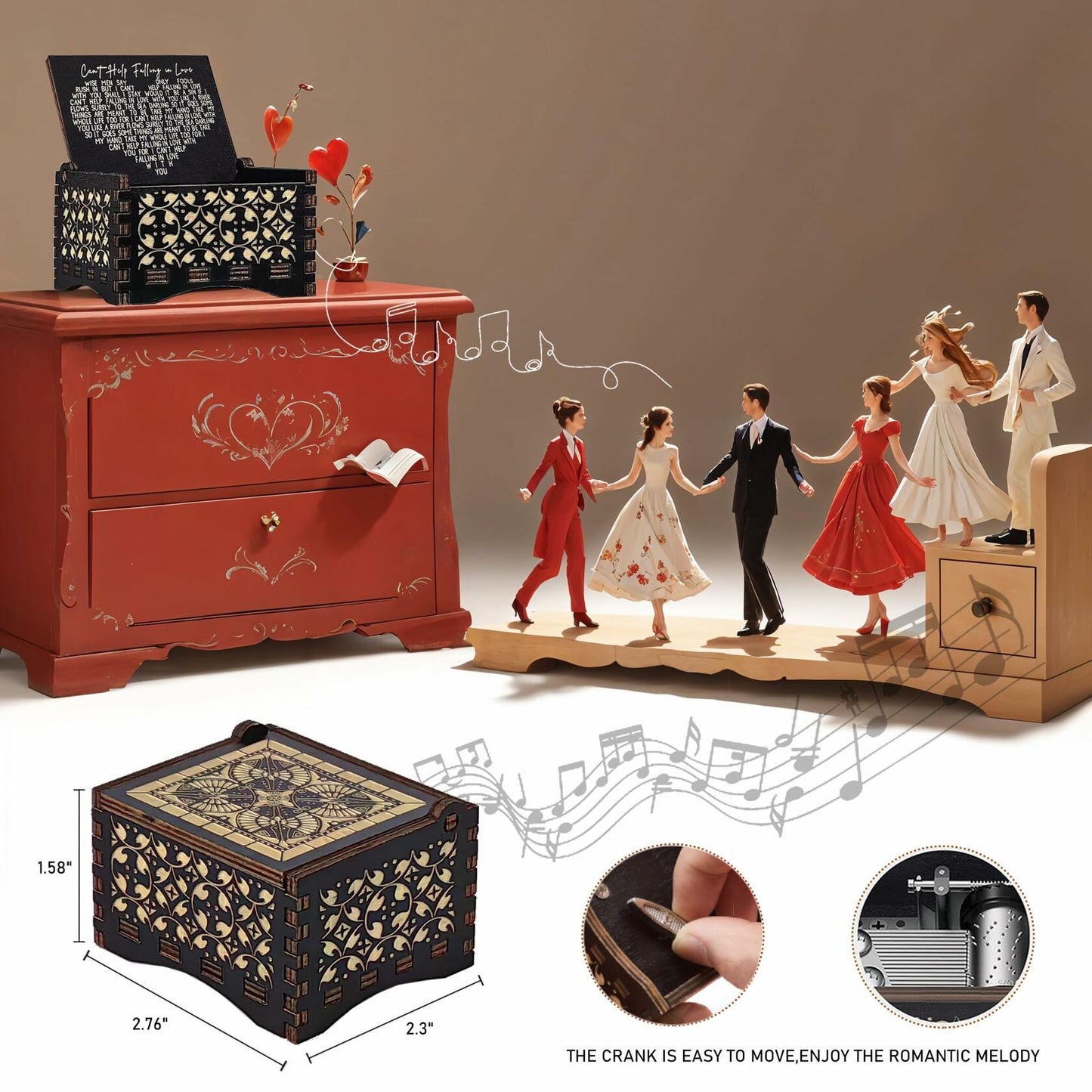 LUICONMO Dog Mom Gift Basket Red Romantic Valentines Mothers Day Westie