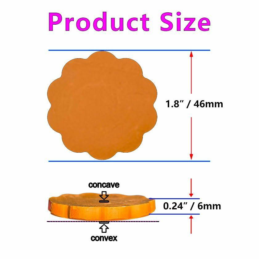 CozyLivn Skipping Stones Set 120PCS Clay Multicolor Aquatic Sports Rocks