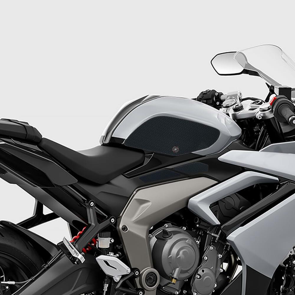 KATIE DEVI Triumph Daytona 660 Fuel Tank Pad Protector Black Sticker