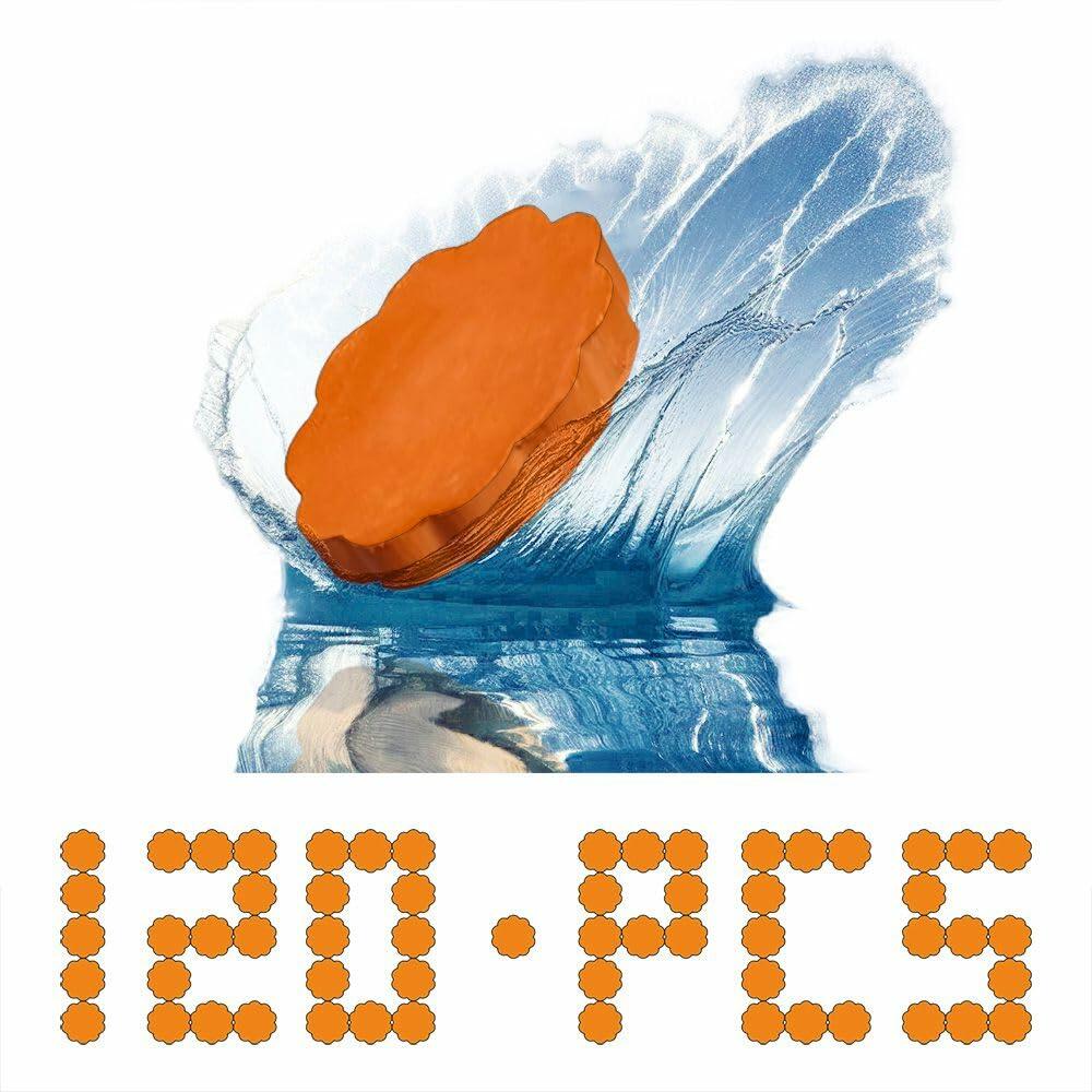 CozyLivn Skipping Stones Set 120PCS Clay Multicolor Aquatic Sports Rocks