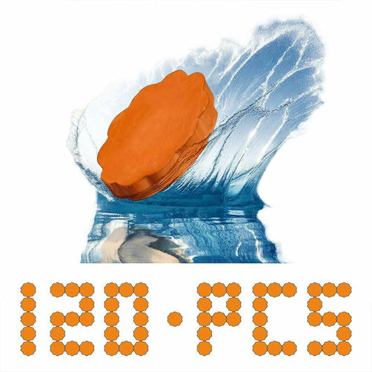 CozyLivn Skipping Stones Set 120PCS Clay Multicolor Aquatic Sports Rocks