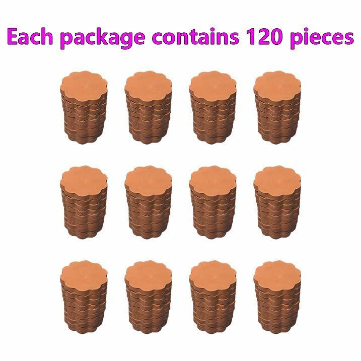 CozyLivn Skipping Stones Set 120PCS Clay Multicolor Aquatic Sports Rocks