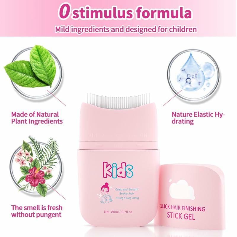 Glam Lux Hair Care Finishing Stick Natural Non-Greasy Styling Cream 1 Pack