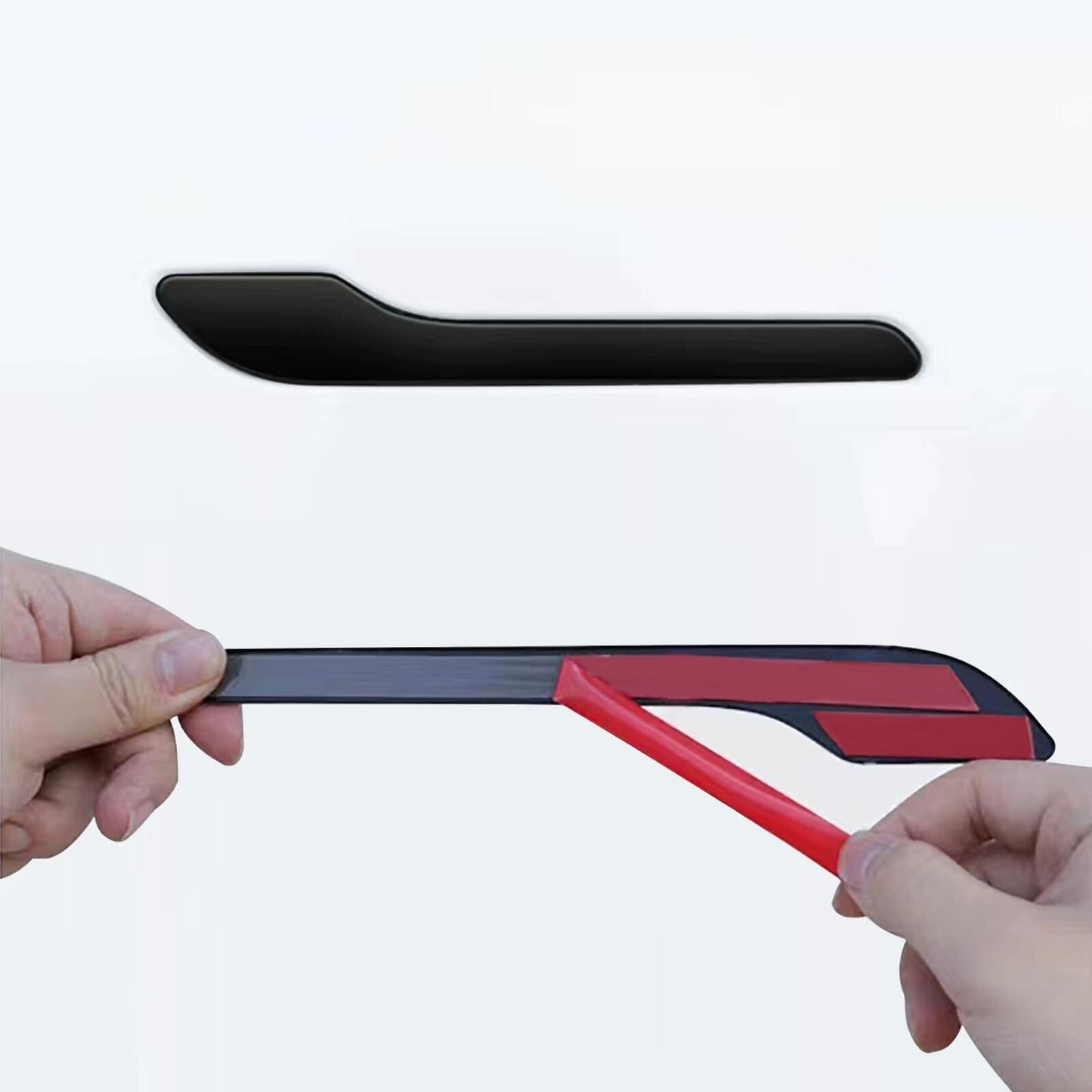 Generic Tesla Model 3/Y Door Handle Cover 4PCS ABS Scratch Guard Matte Black