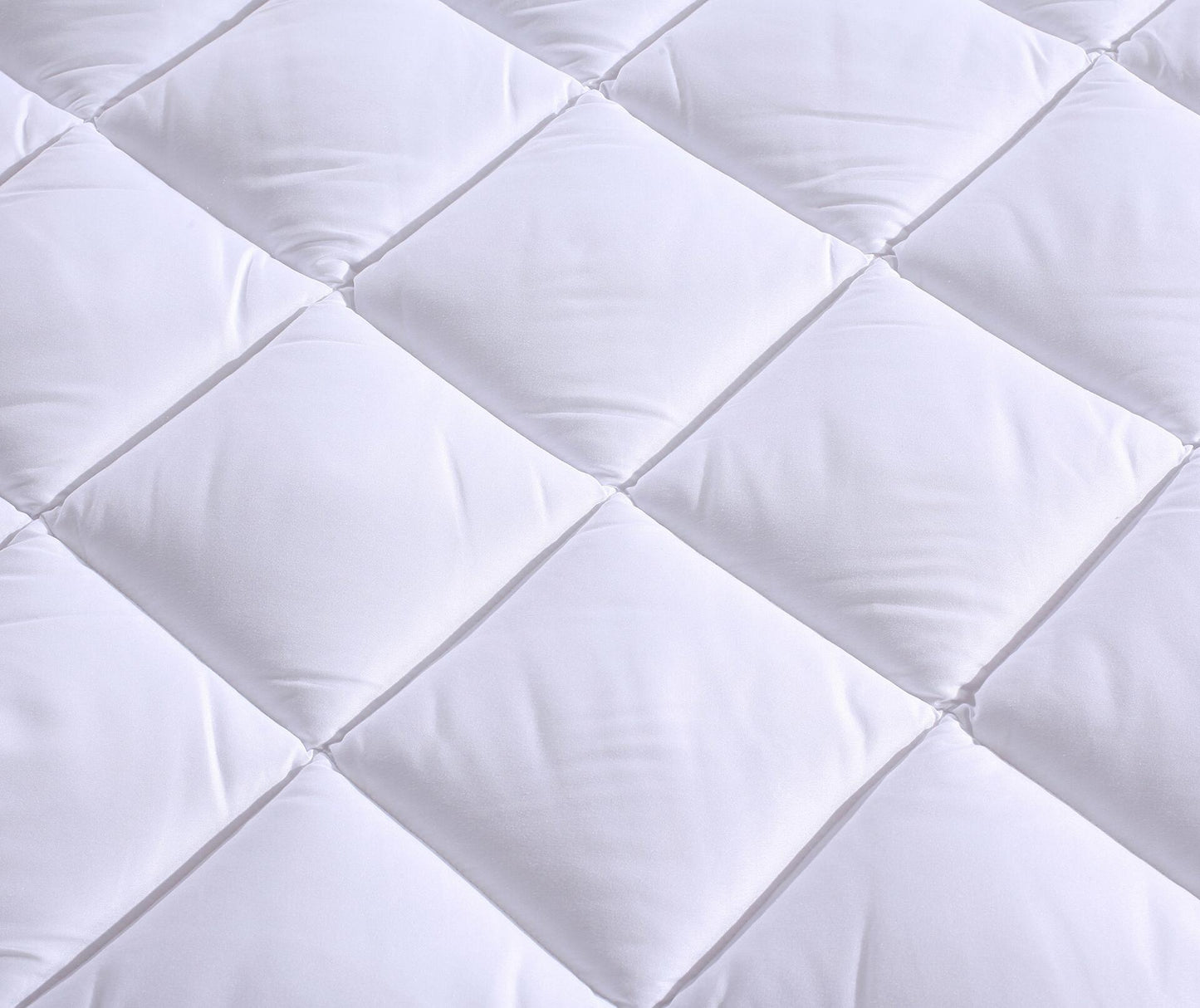 Everest Supply Premium Plus Mattress Pad Quilted Microfiber RV Short Queen 60x75