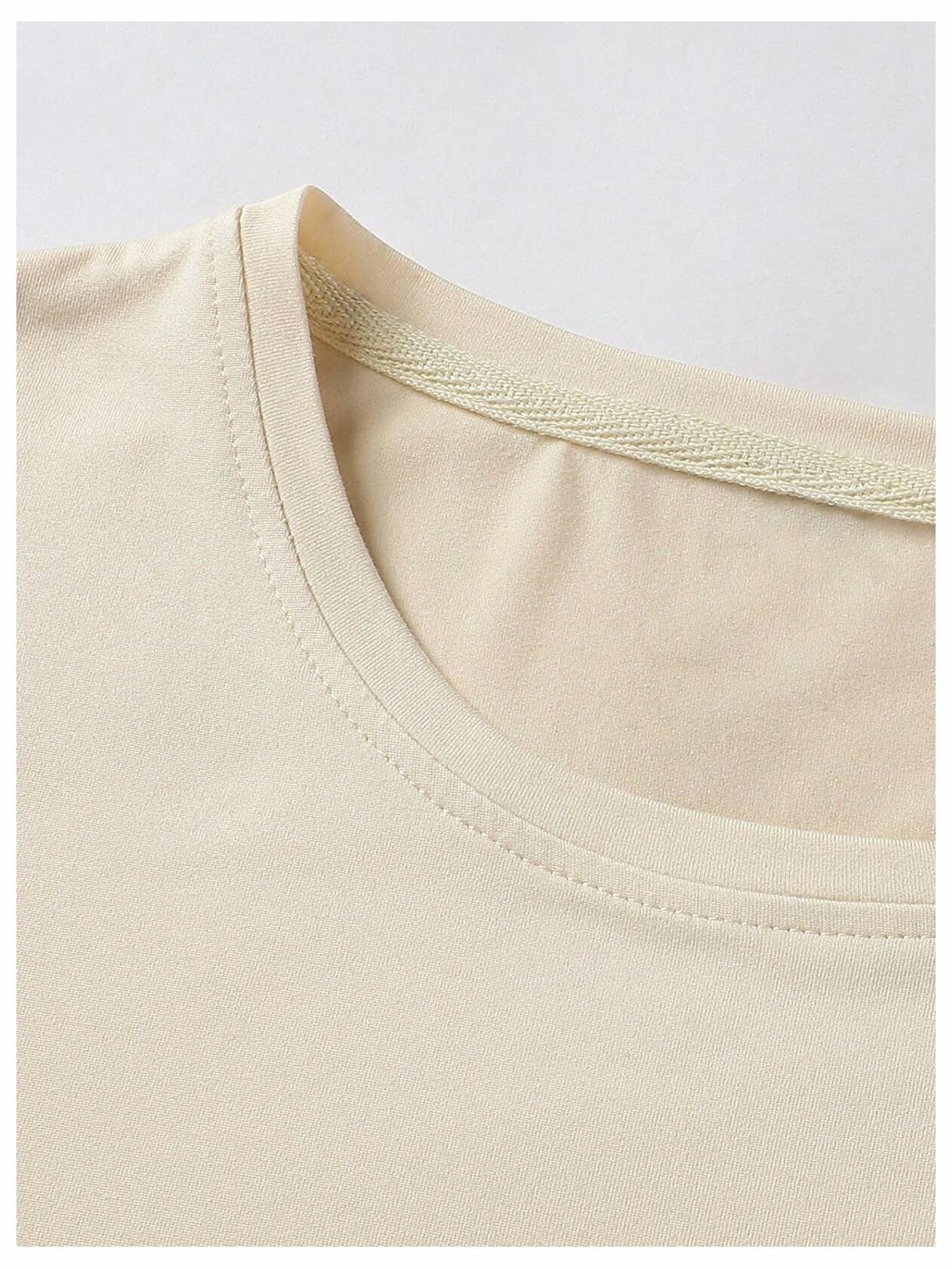 SOLY HUX Men's Graphic Crewneck T-Shirt White Size M