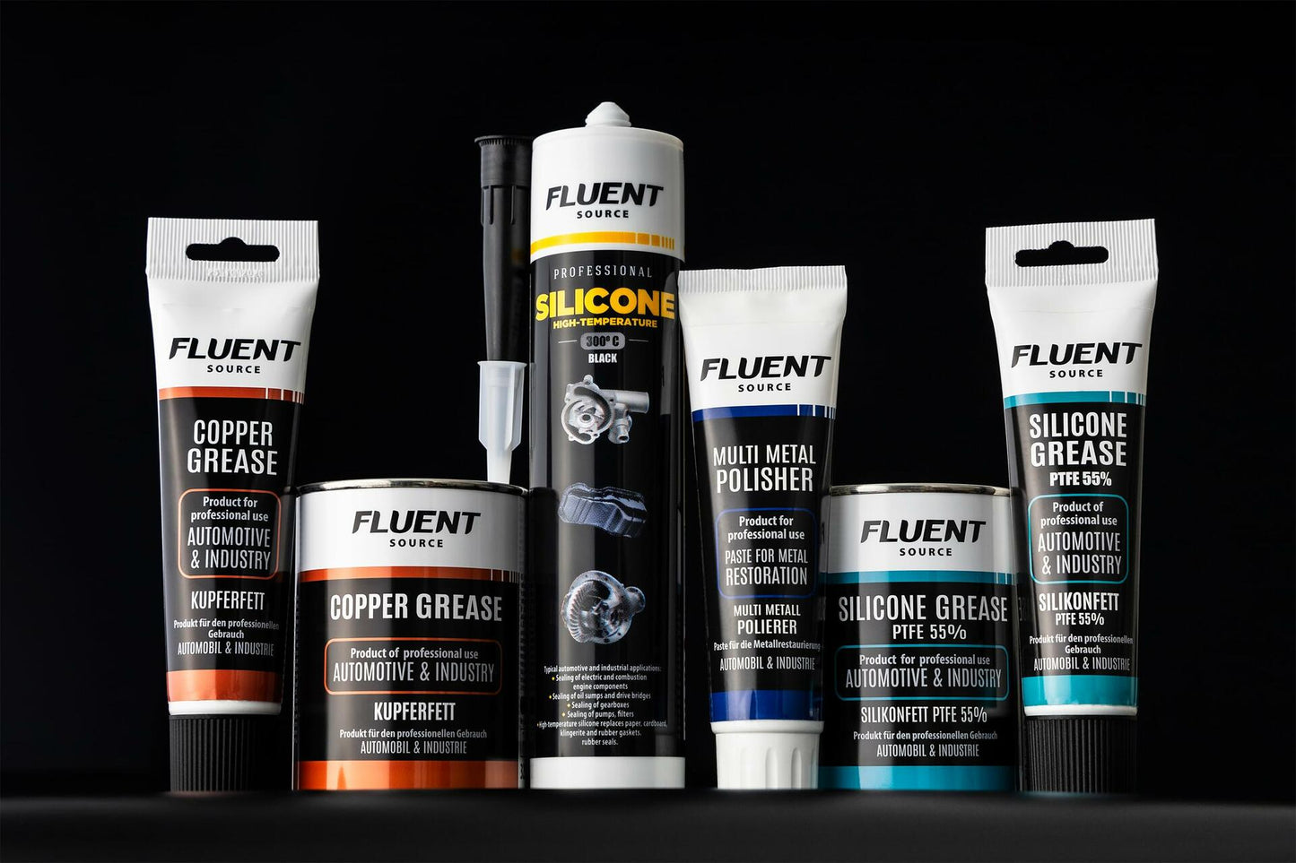 Fluent Source Copper Grease Anti-Seize High Temp Lubricant 11 oz