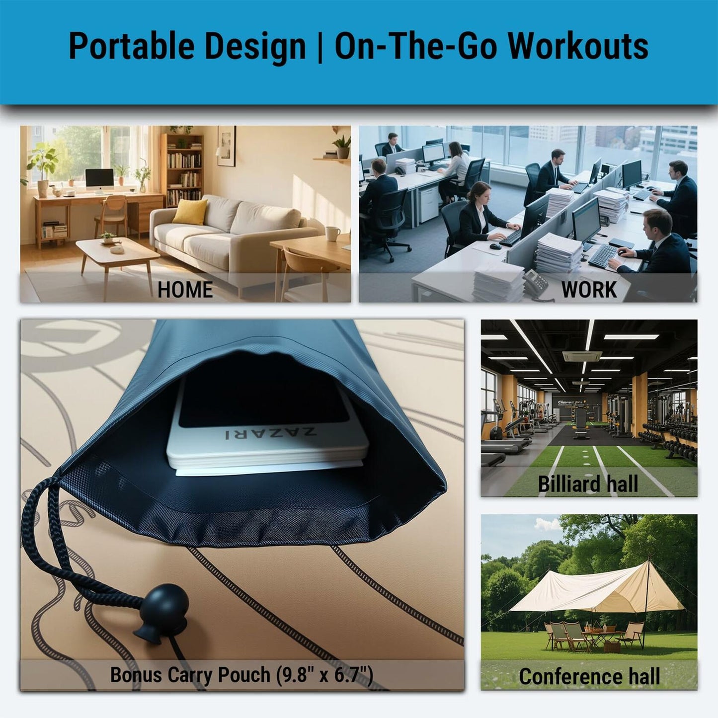 Foot Strengthener & Single Leg Balance Board for Stability and Training