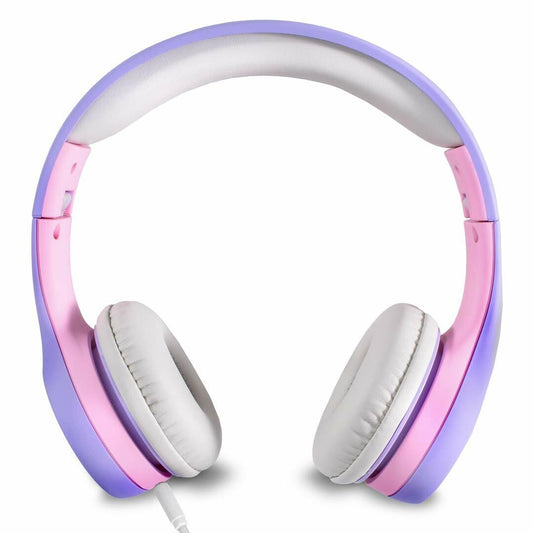 NENOS Kids Headphones Limited Volume Foldable for Children Toddler Lavender