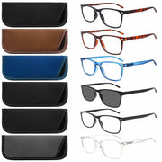 ZONLON Reading Glasses 6 Pack Blue Light Blocking Spring Hinge 3.50 Size