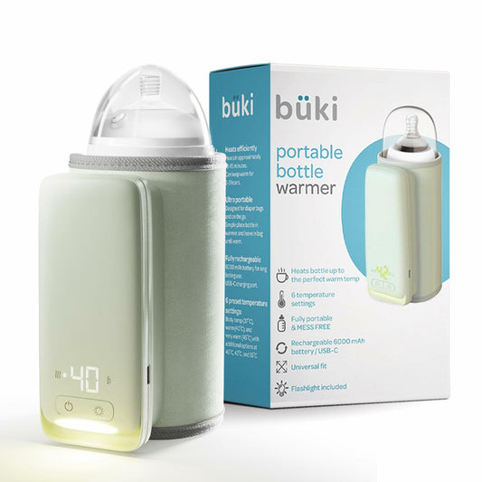 KinderSense Büki Portable Bottle Warmer Fast Heating Leak-Proof 6000mAh