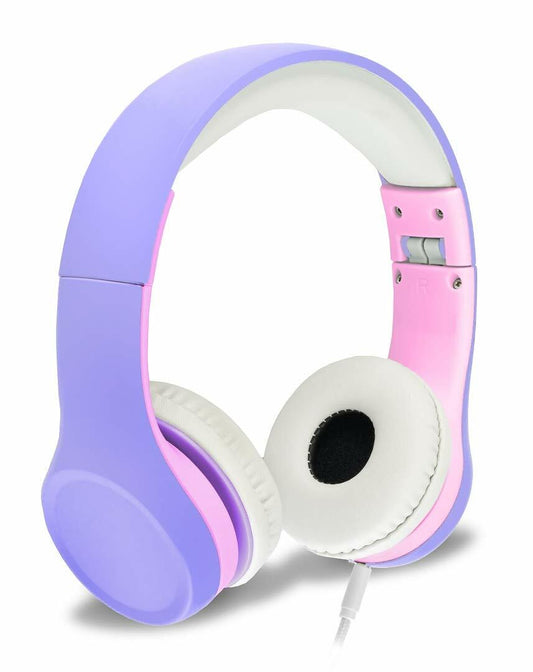 NENOS Kids Headphones Limited Volume Foldable for Children Toddler Lavender