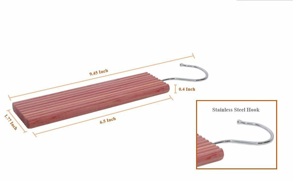 Vazpalas Cedar Blocks Clothes Storage Natural Wood Chips 12 Pack