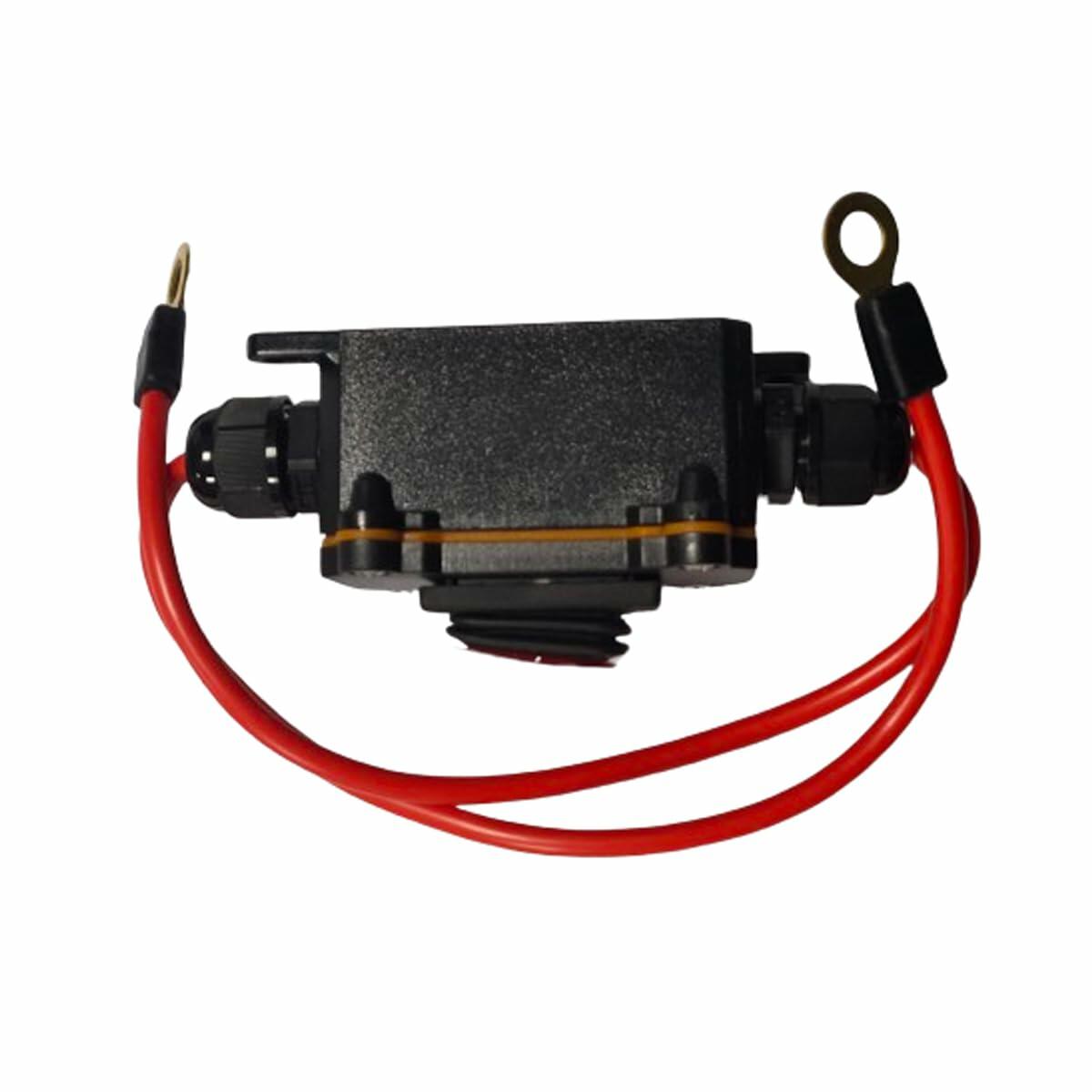 Daohaodeli 16AWG DPST Inline Wire Switch 3-Pin Dual Side On/Off 40cm AC