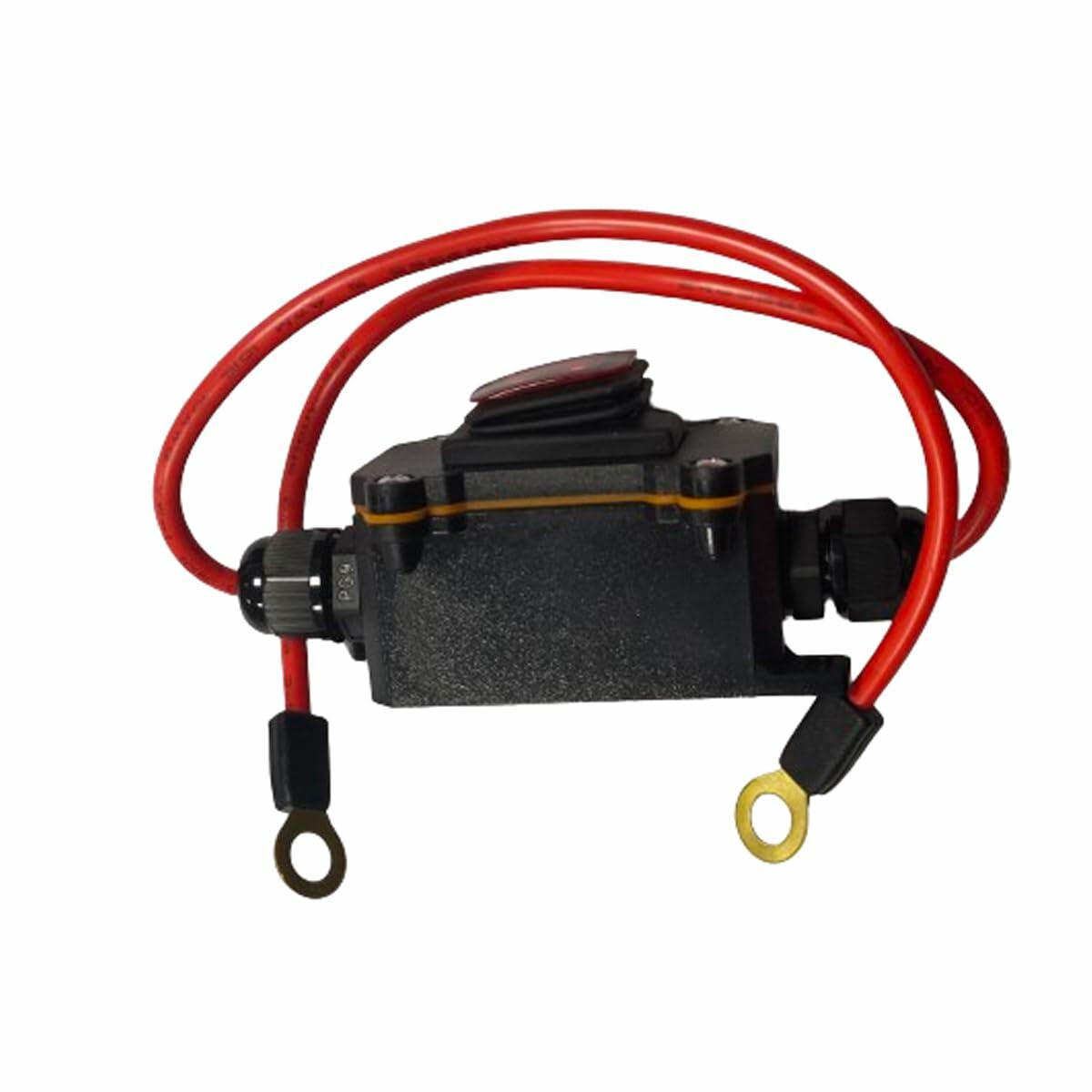 Daohaodeli 16AWG DPST Inline Wire Switch 3-Pin Dual Side On/Off 40cm AC