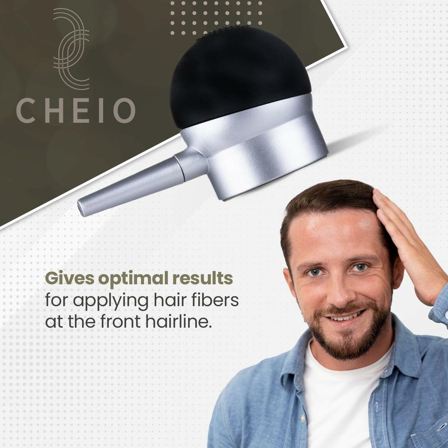 Hair Fiber Spray Pump Applicator