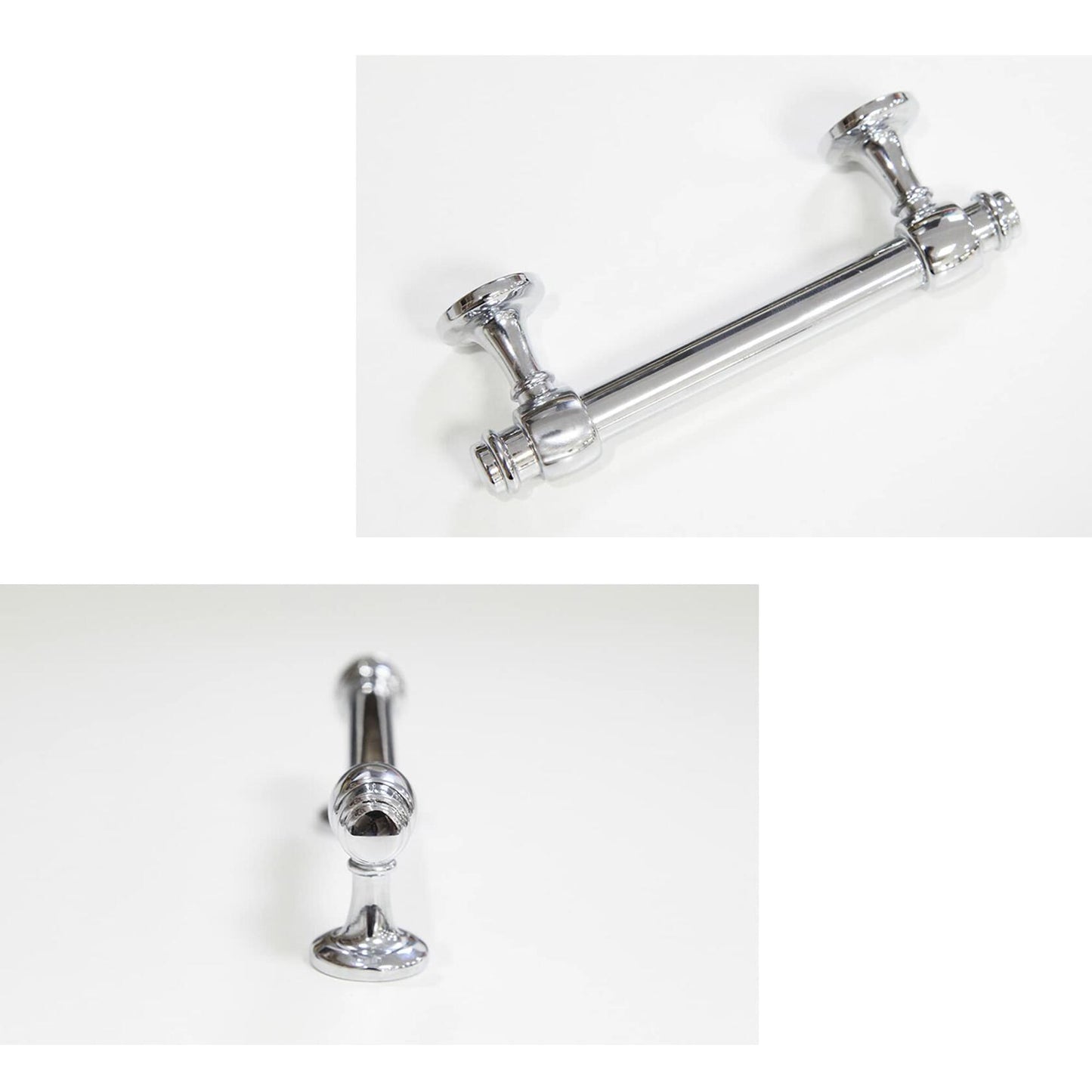 Voraus 10 Pack Cabinet Pulls Polished Chrome 3in (76mm) Drawer Handles