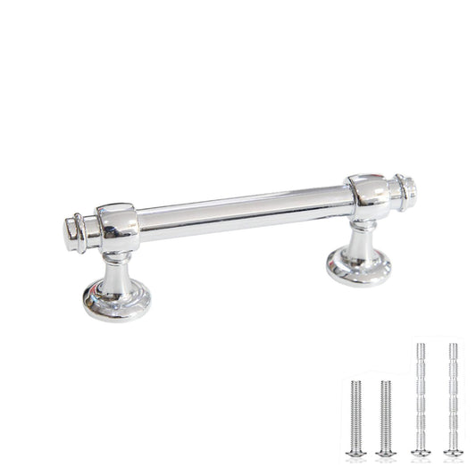Voraus 10 Pack Cabinet Pulls Polished Chrome 3in (76mm) Drawer Handles