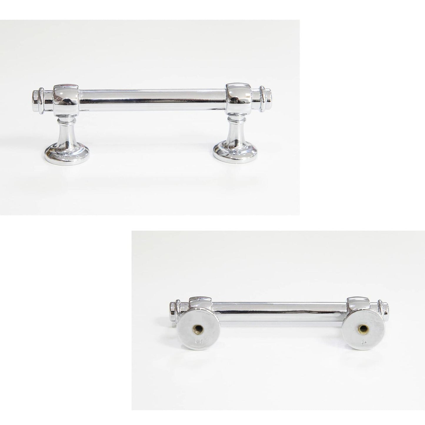 Voraus 10 Pack Cabinet Pulls Polished Chrome 3in (76mm) Drawer Handles