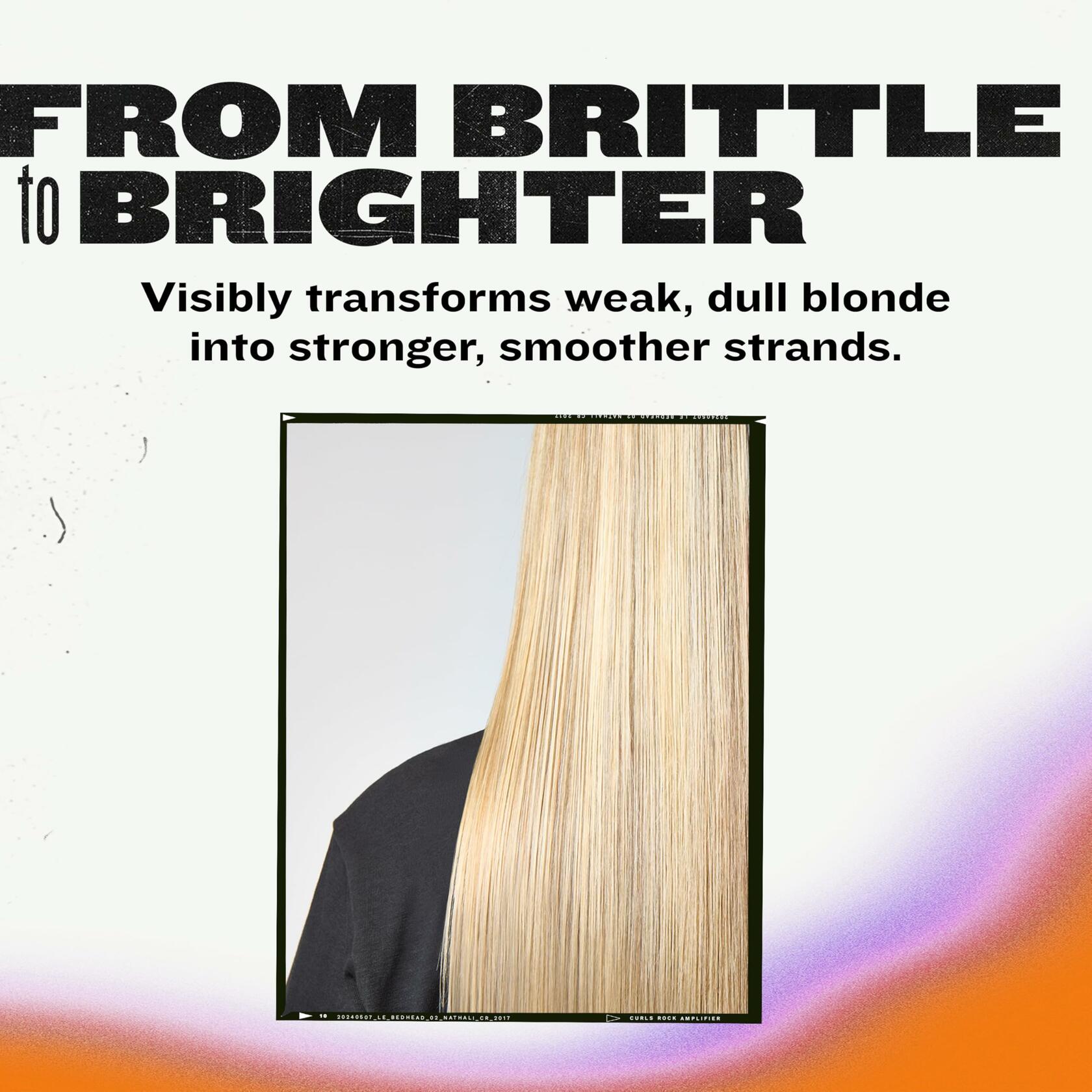 TIGI Bed Head Serial Blonde Restoring Shampoo Hydrolyzed Keratin 20.29oz