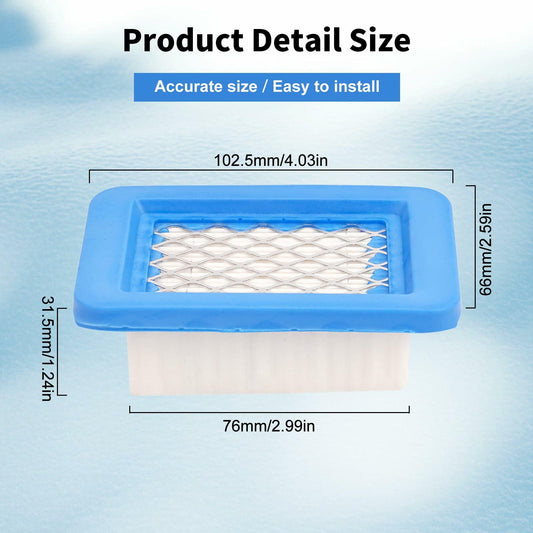 JICHEKU Air Filter A226000032 for Echo PB403 PB413 PB500 PB580 PB650 5PCS