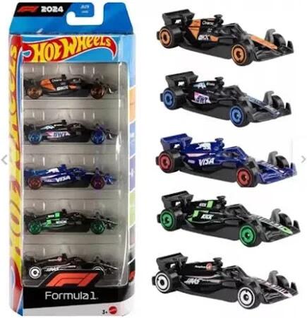 Hot Wheels 1:64 Die-Cast Toy Cars 5-Pack Hot Rods Race Trucks (Styles Vary)