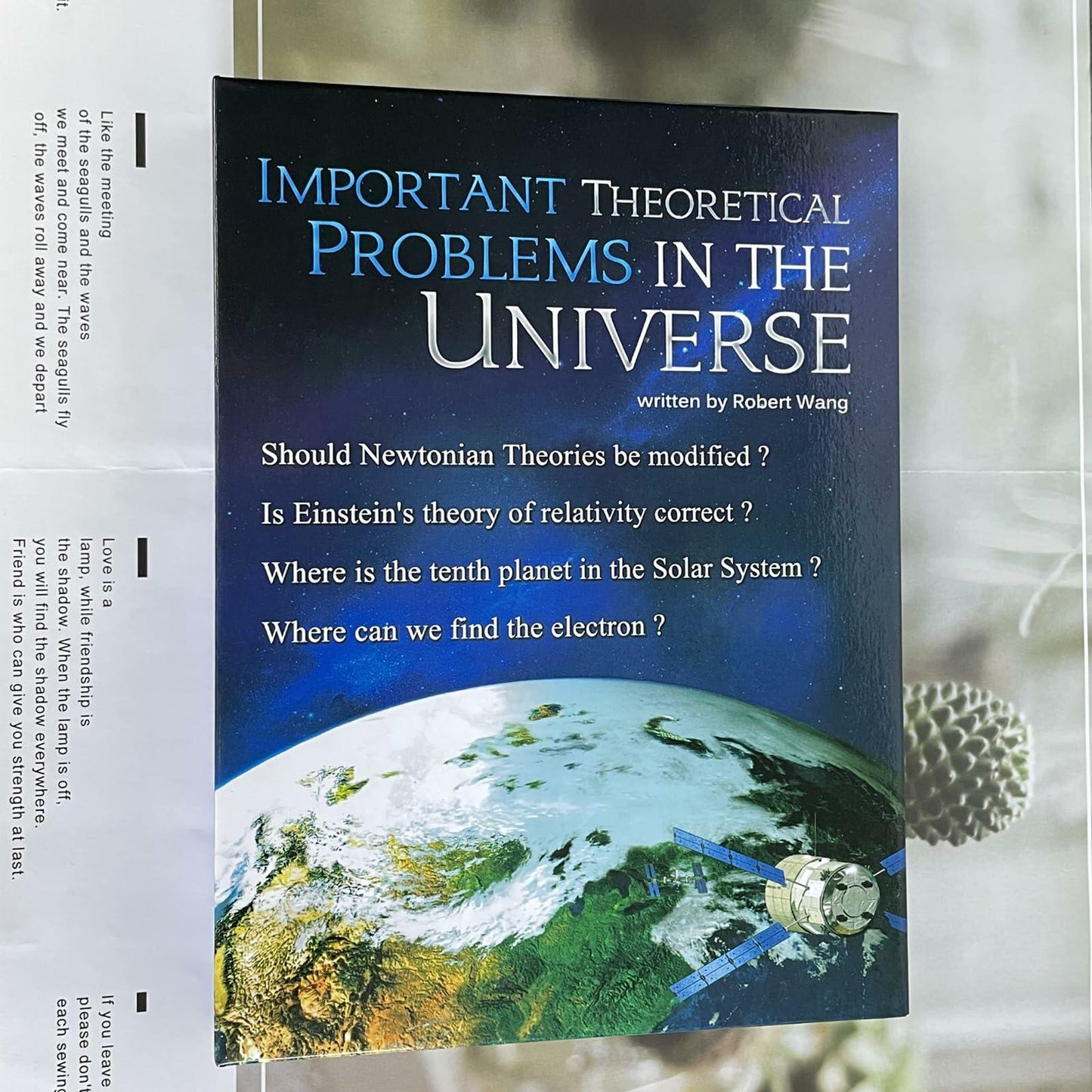 Vital A VITAL Air Floating Illuminated Magnetic Globe Blue Metal