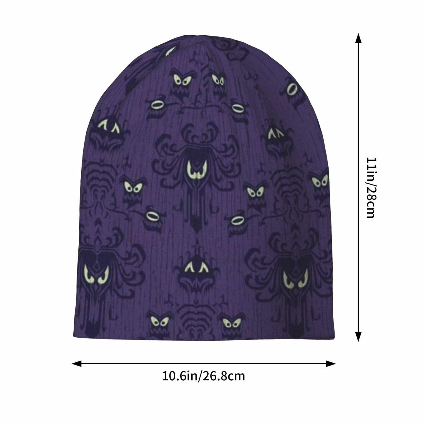 NoUtat Haunted Mansi Slouchy Beanie Hat Lightweight Knit Cap Unisex