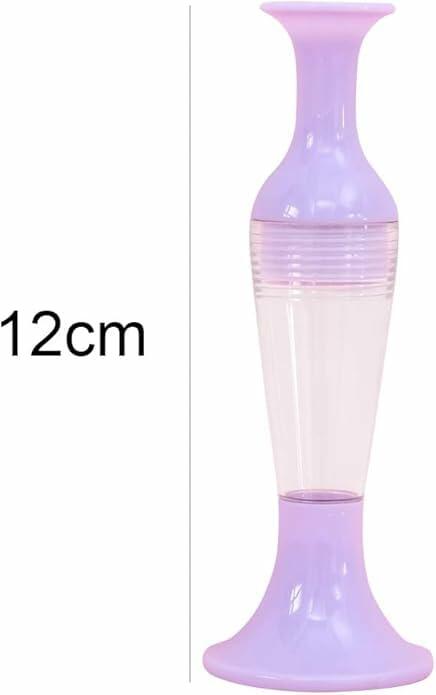 Purple Diamond Painting Pen Flower Pot Shape 5D Point Drill Pen Art Tool