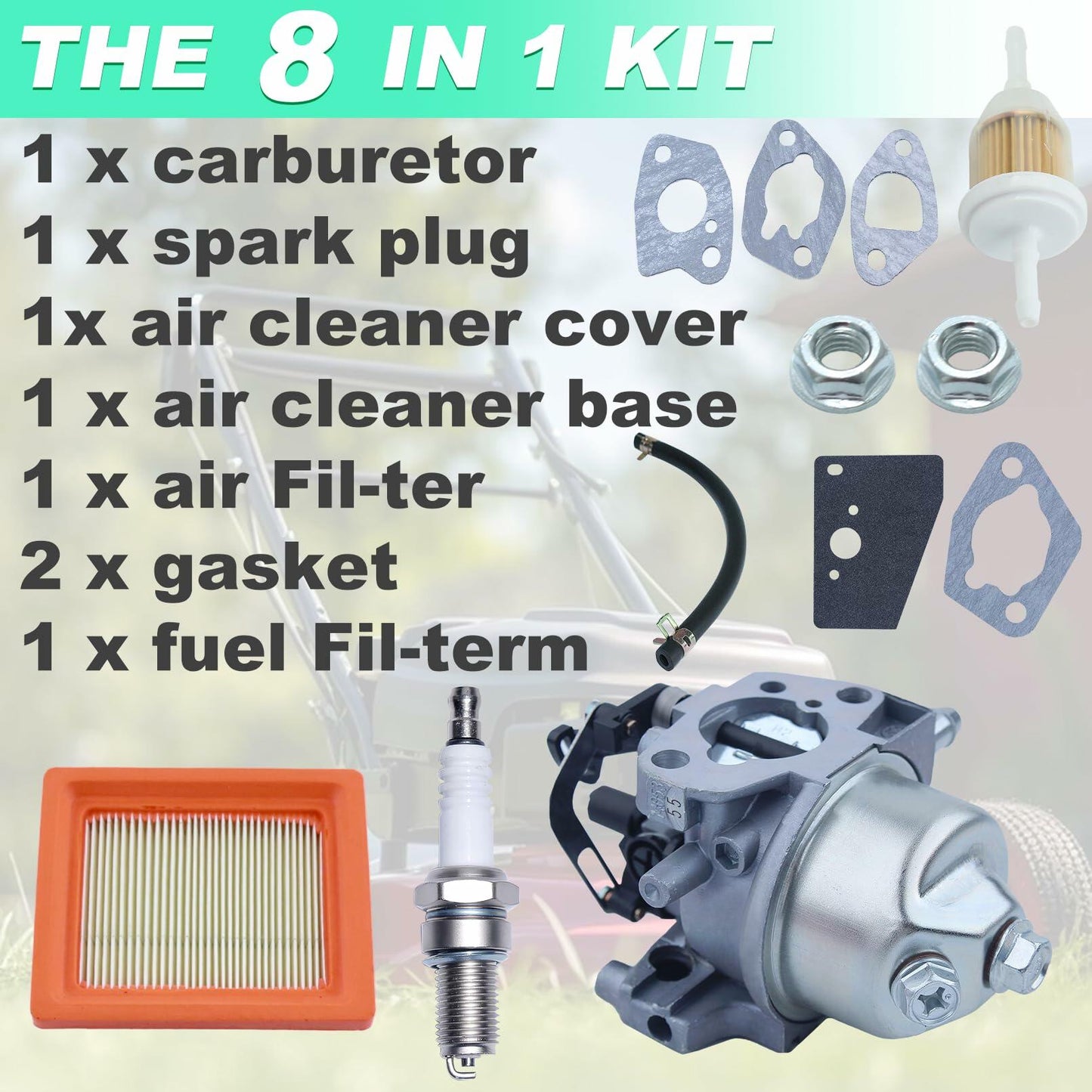 Carburetor for Kohler XT650 XT675 149cc Engine w/ 14 083 15-S Filter Replace