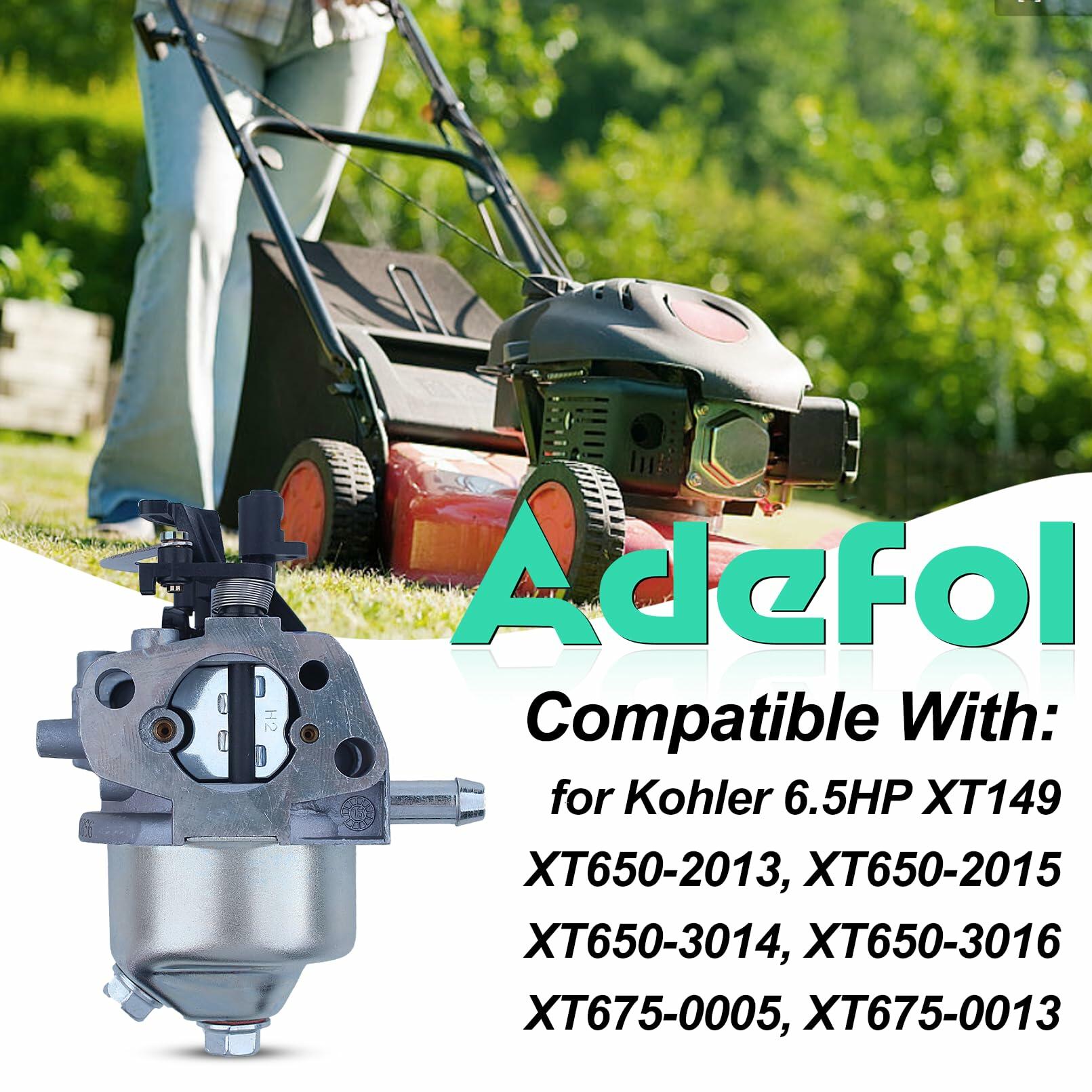 Carburetor for Kohler XT650 XT675 149cc Engine w/ 14 083 15-S Filter Replace