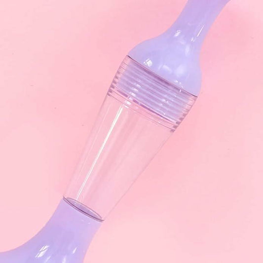 Purple Diamond Painting Pen Flower Pot Shape 5D Point Drill Pen Art Tool