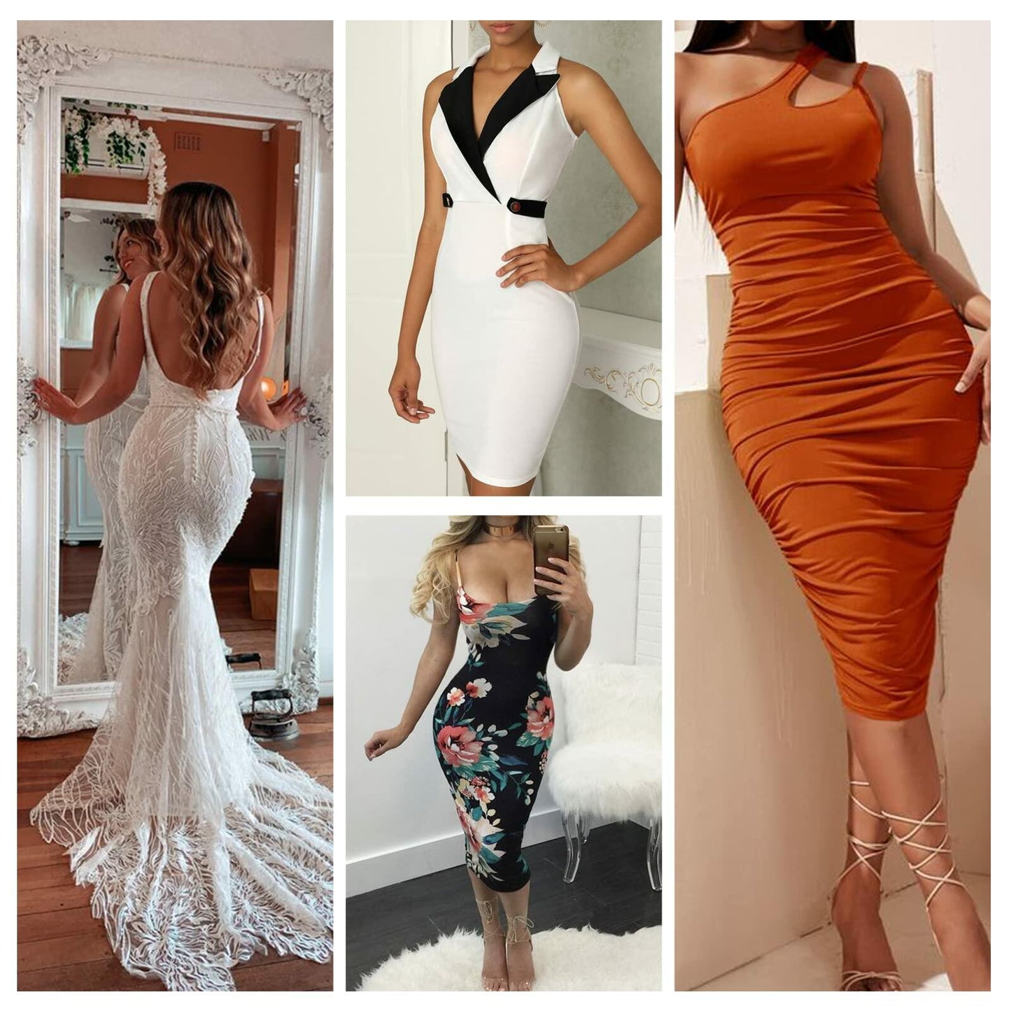 FeelinGirl Shapewear High Waisted Tummy Control Seamless Panties Size XL/XXL