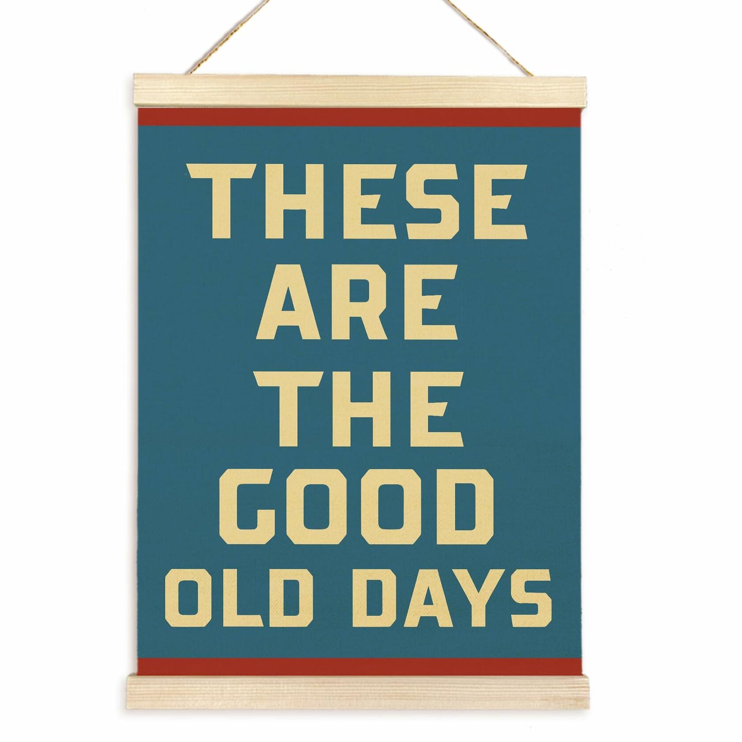 TAEDIN Inspirational Rustic Wall Art Poster Hanger Frame 12x16 Deep Blue