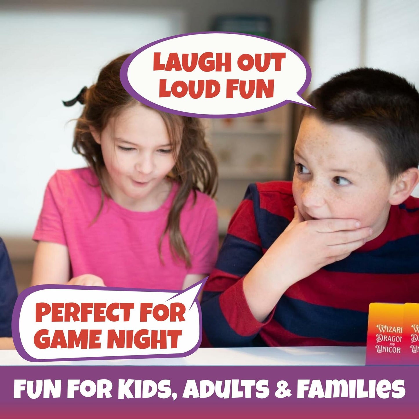 PIRATE WIZARDS Wizards Dragons Unicorns Card Game Fast Action 3-6 Players