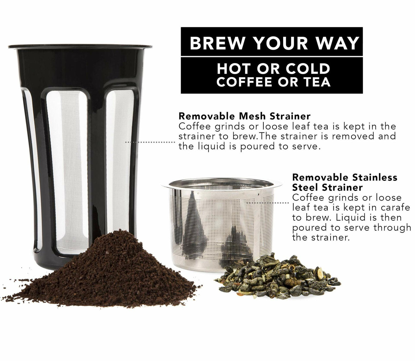 Hastings Collective Thermal Coffee Carafe 50oz Stainless Steel Gray