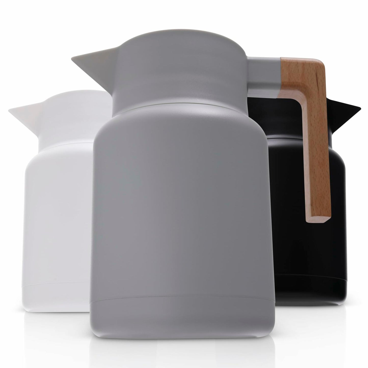 Hastings Collective Thermal Coffee Carafe 50oz Stainless Steel Gray