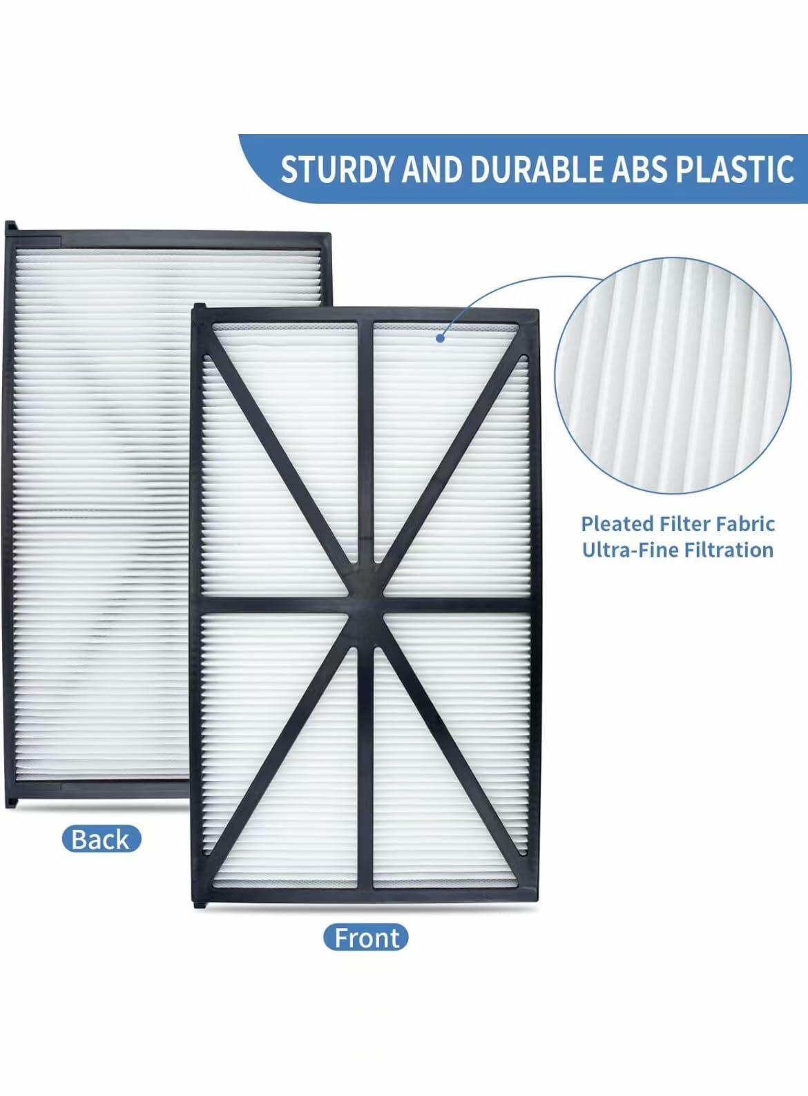 Tingf 2-Piece Pool Filter RCX70101PAK2 for TigerShark SharkVac AquaVac
