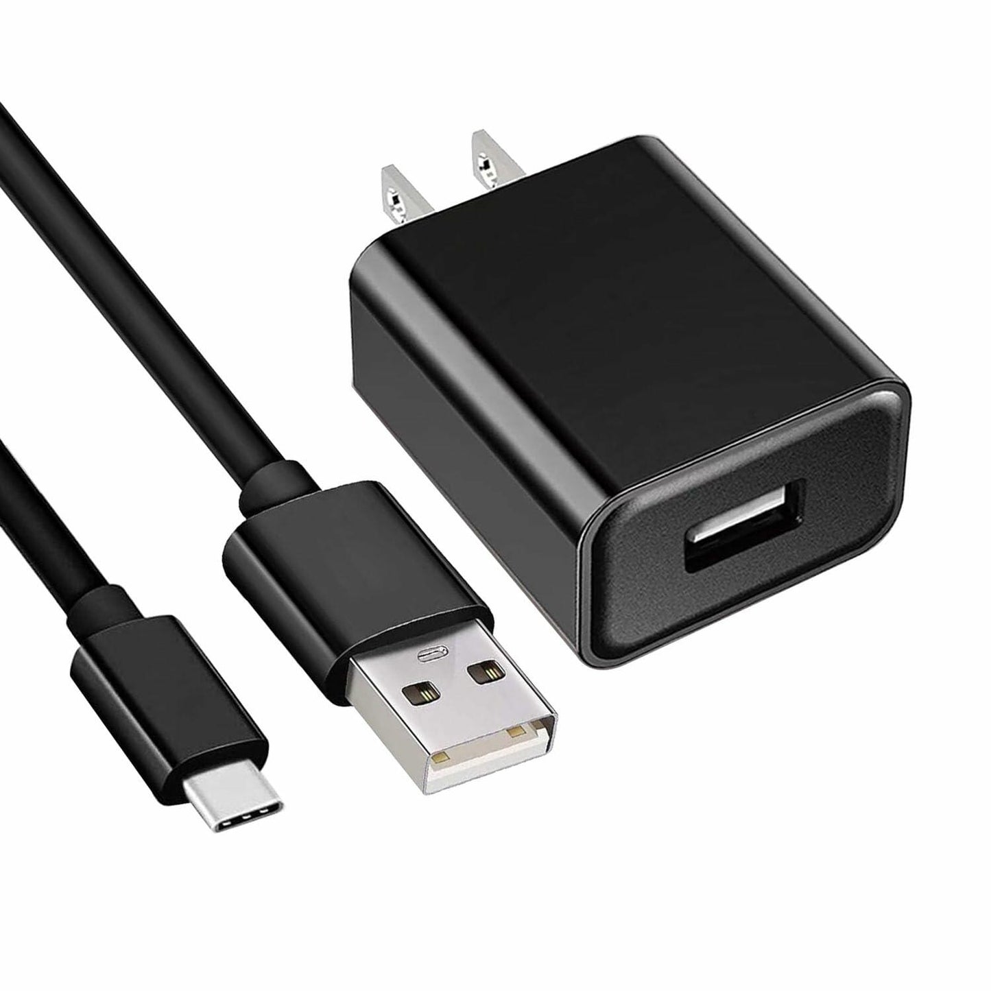 zonbto USB C Fast Charger for Jitterbug Lively Smart 3rd Gen Flip 2 Black