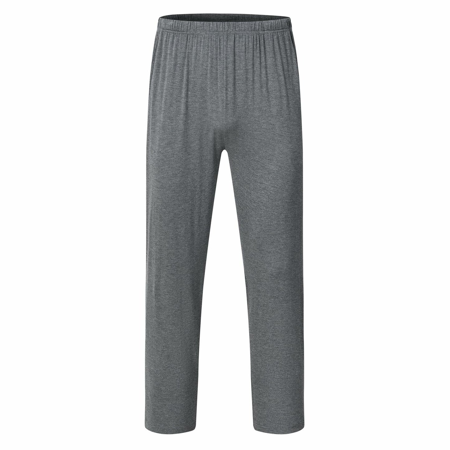 MoFiz Mens Sleepwear Pajama Set Lightweight Cotton Dark Gray Light Grey Size XL