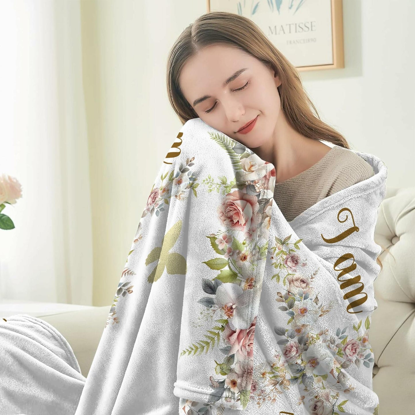 Ekpvgit Christian Gifts Blanket I Am A Child of God 60x80