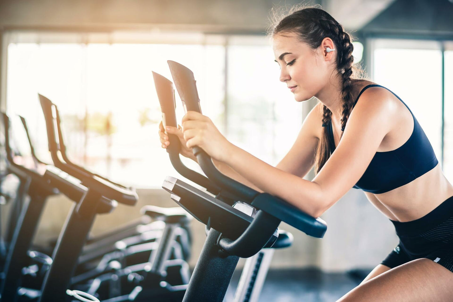 KESAIYI Bluetooth 5.3 Wireless Bone Conduction Sport Earbuds Black