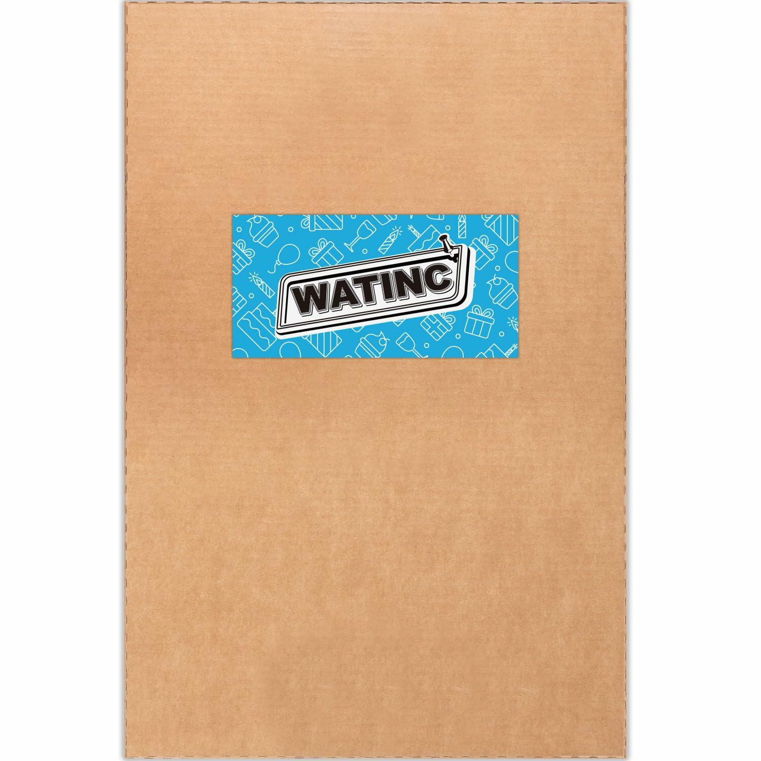 WATINC 97pcs Classroom Jobs Bulletin Board Set Groovy Orange Style