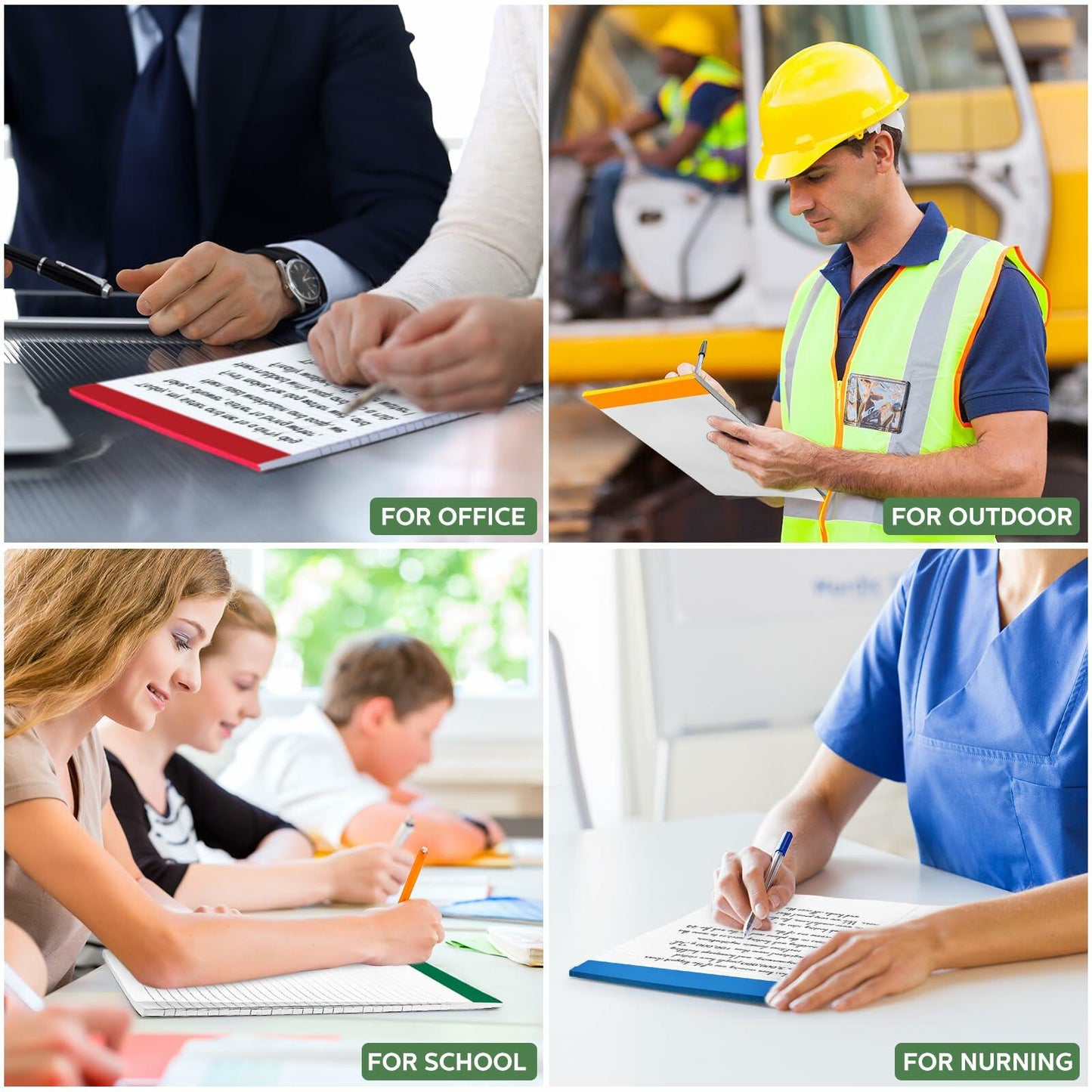 Colarr Legal Pads 8.5x11in Wide Ruled 50 Sheets 18 Pack Yellow Note Pads