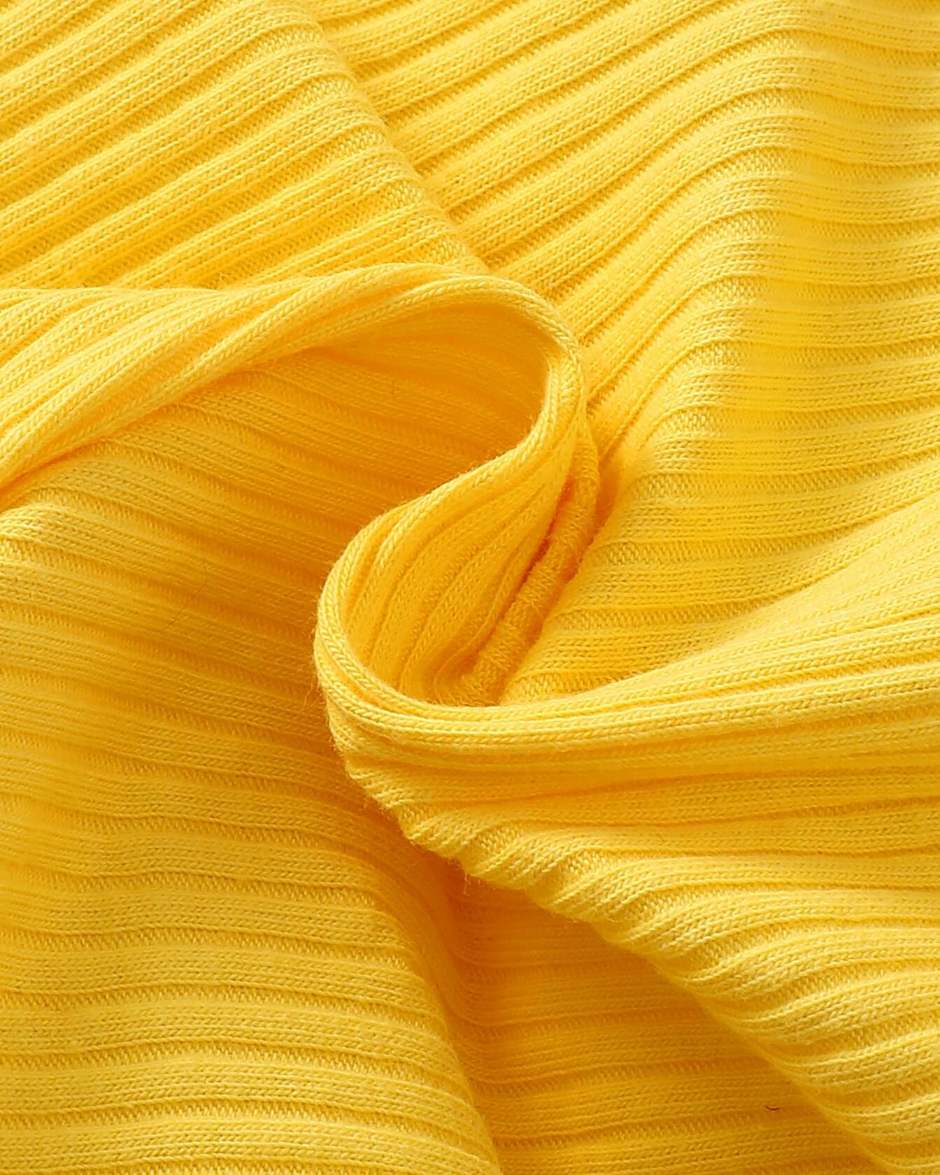 Kucnuzki Yellow Floral Sleeveless Tank Top Bow Tie Summer Shirt Size 3-4T