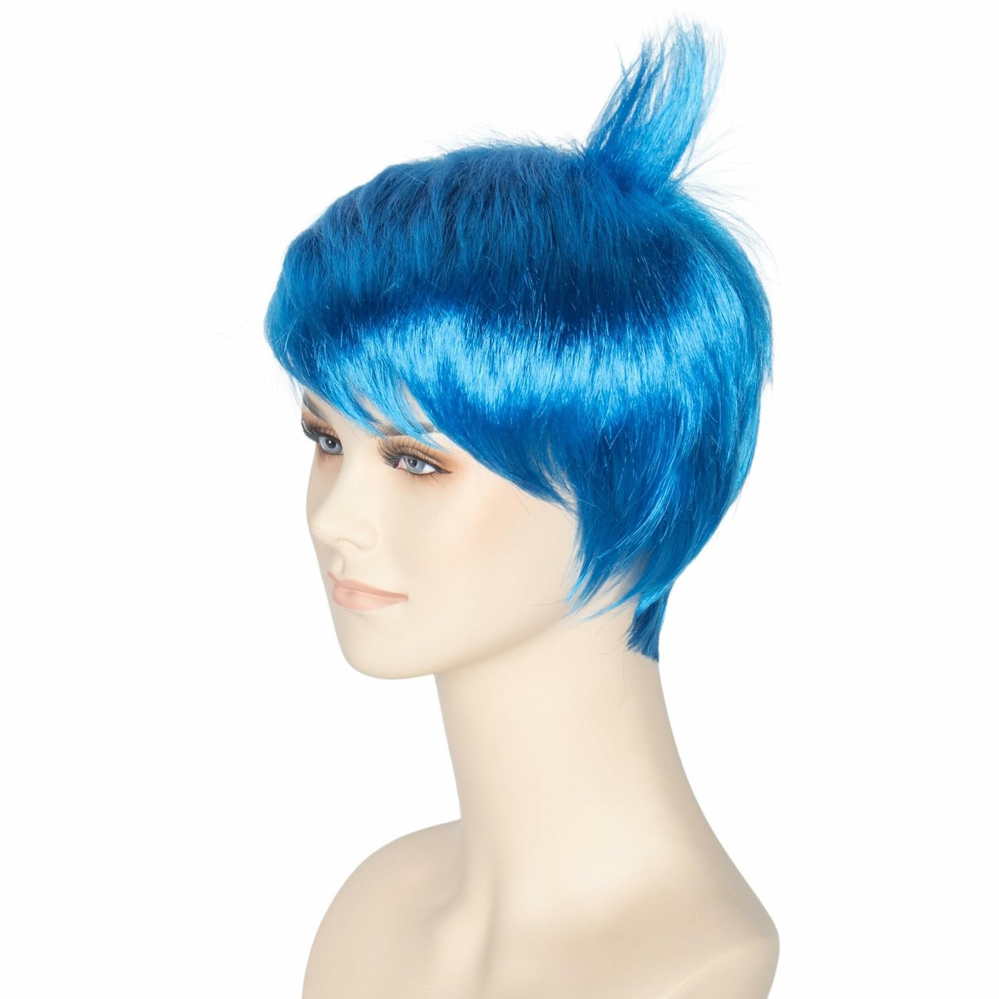 Yan Dream Women Short Straight Blue Pixie Cut Anime Cosplay Wig
