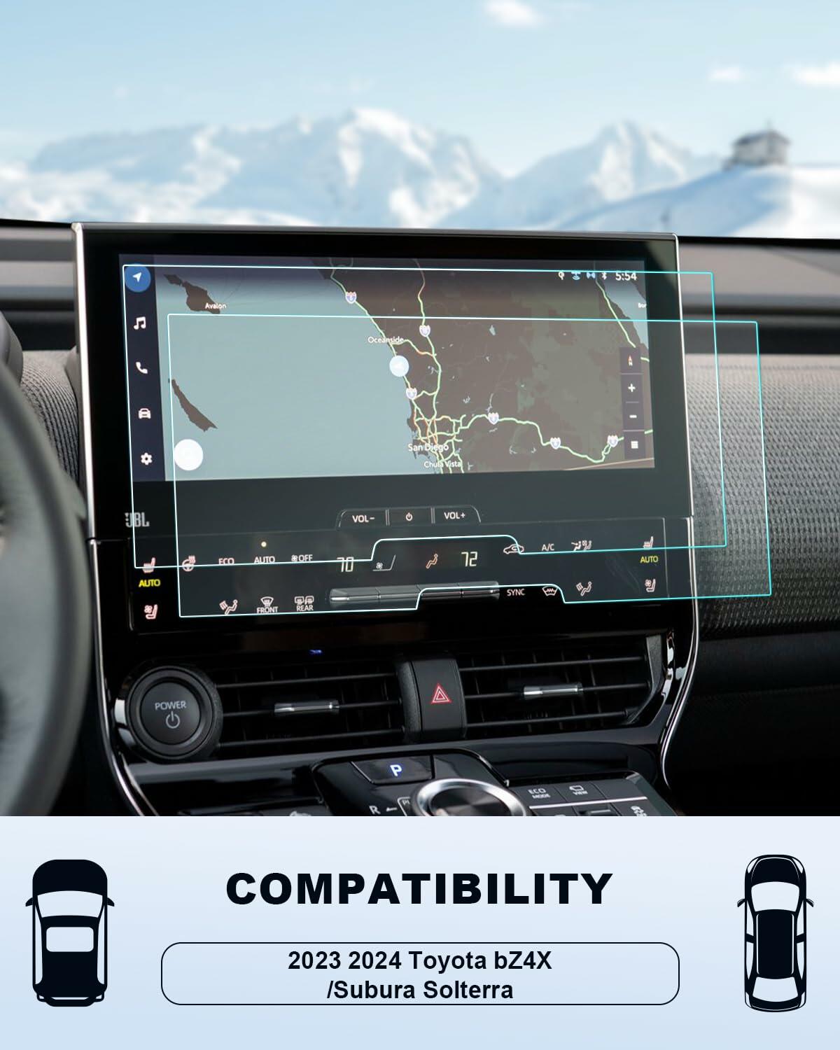 BIXUAN Subaru Solterra Toyota bZ4X 12.3" Touchscreen Protector Nano Film