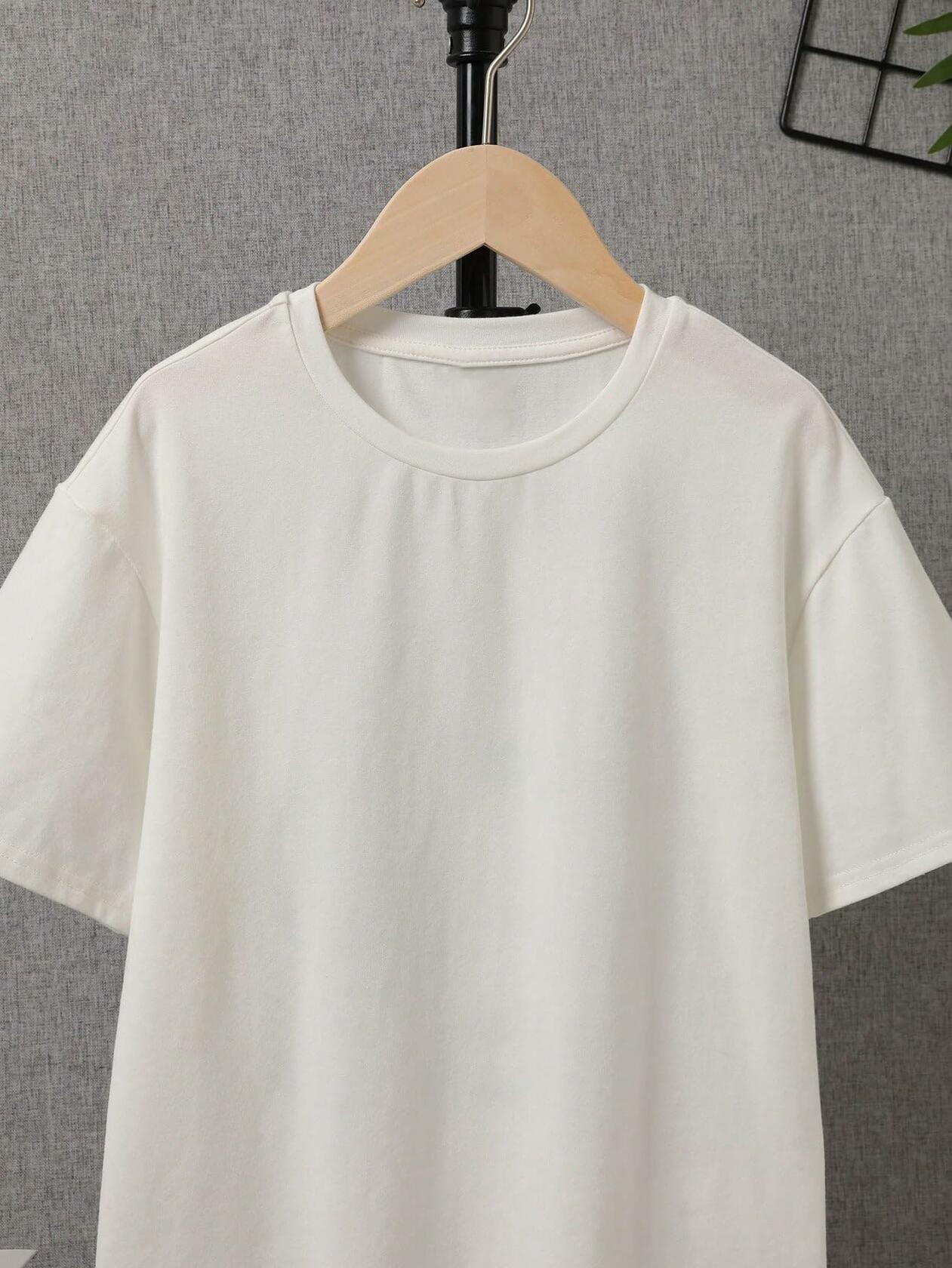 SOLY HUX Boys Graphic Tee Short Sleeve Letter Print White Size 10Y