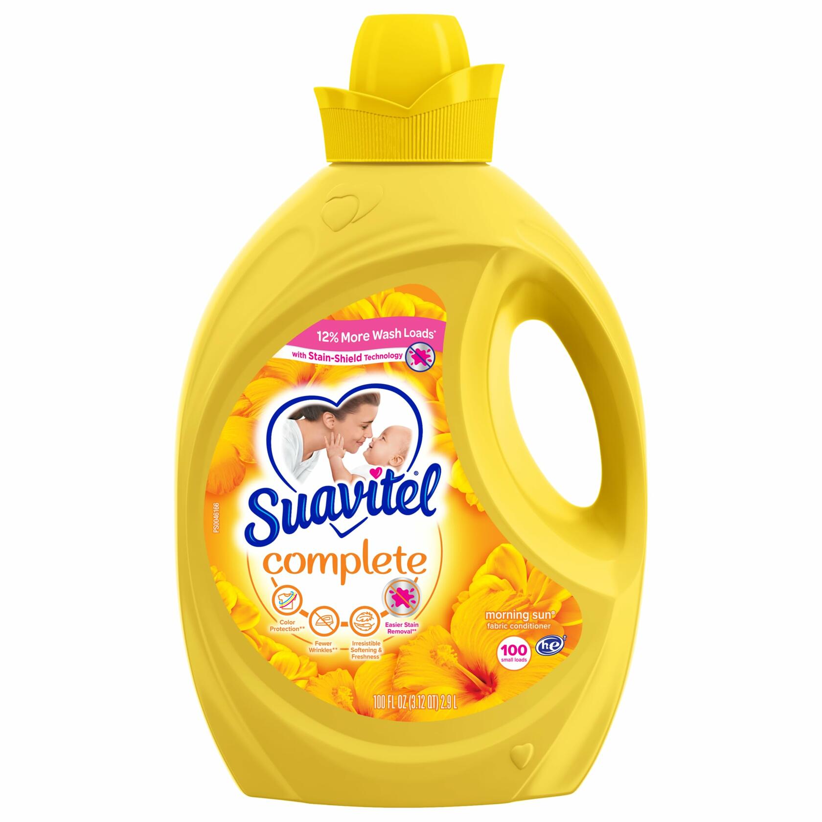 Suavitel Complete Liquid Fabric Conditioner Morning Sun 100 fl oz