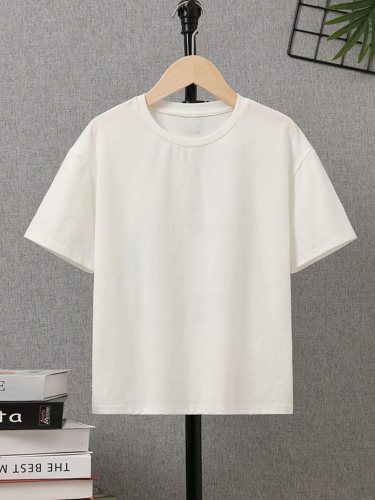 SOLY HUX Boys Graphic Tee Short Sleeve Letter Print White Size 10Y